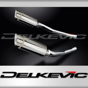 KAWASAKI ZZR1400 NINJA 2006-2007 200mm ROUND STAINLESS SILENCER EXHAUST KIT - Picture 1 of 4