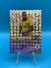 NEYMAR JR 2021-22 Mosaic FIFA World Cup Scripts Mosaic Auto #S-NJR Brazil PSG