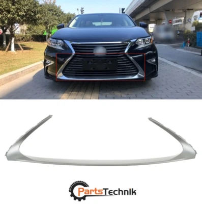 Front Lower Bumper Lower Molding Trim For 2016-2018 Lexus ES300h ES350 LX1044109 Foto 1 de 4