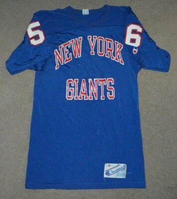 Camisa Jersey Estilo Durene Campeón de los Gigantes de Nueva York Lawrence Taylor Med Años 80 De Colección Foto 1 de 4
