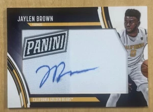 2016-17 Panini Day #45 Jaylen Brown Rookie Patch Auto 2/5 RPA Rookie Celtics - Picture 1 of 3