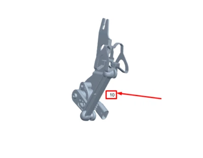 MERCEDES-BENZ EQS V297 Front Right Turning Angle Sensor A2979051001 - Image 1 of 4