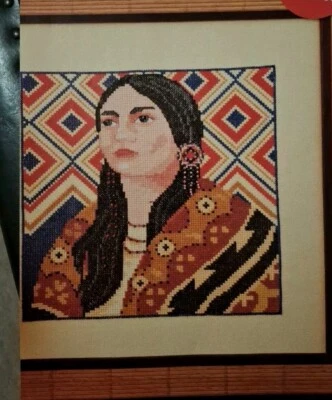 Cross Stitch Chart (From Magazine) - Native American - Image 1 of 3