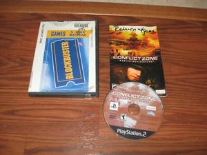 Juego de estrategia de guerra moderna Conflict Zone para PlayStation 2 PS2 - Imagen 1 de 2