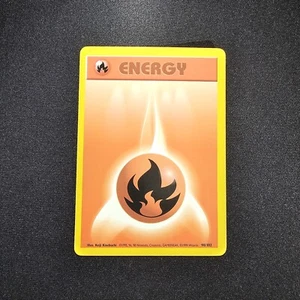 Fire Energy #098 Base Set Original Series WOTC Pokemon TCG - Picture 1 of 2