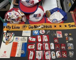 1984 Los Angeles Summer Olympic Pin, Hat, Keychain, Button Etc. - Picture 1 of 23