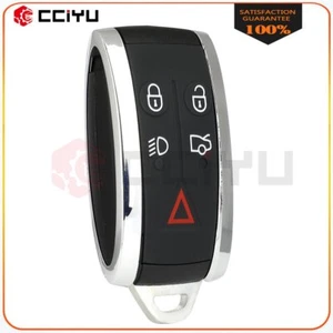 For Jaguar XF XJ8 2009 2010 2011 2012 2013 Remote Key Shell Case Fob 5 Buttons - Picture 1 of 12