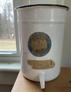 Rare JONES METAL PRODUCT CO. Jones Ware Surgical Irrigator Pot / 1940’s WW11 - Picture 1 of 7