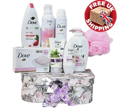 Ladies Dove Pamper 10 Pcs Valentine Gift Set Christmas Valentines Birthday Anniv