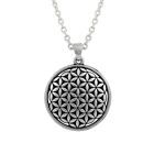 HotAncient Amulett Kabbala Symbol Blume Leben Charm spiritueller Segen Halskette