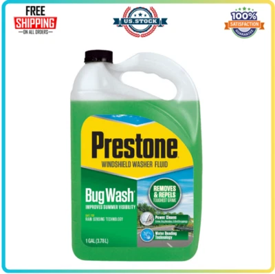 Prestone Bug Wash Windshield Washer Fluid, 1 Gallon Foto 1 de 4