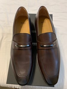 hugo boss portland solid bit loafer