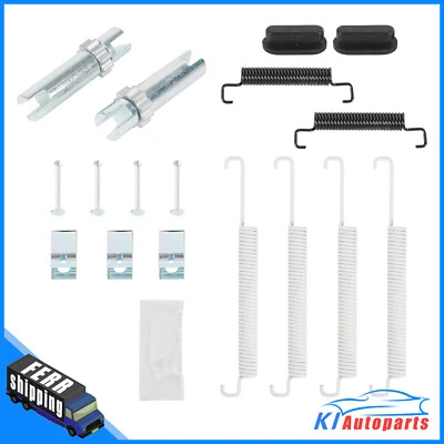 Kit de herrajes de freno de estacionamiento trasero resorte para camioneta Dodge Ram 1500 Classic Ford F-350 Foto 1 de 4