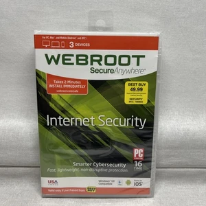 Webroot SecureAnywhere Internet Security - Full Version for Windows & Mac... - Picture 1 of 2