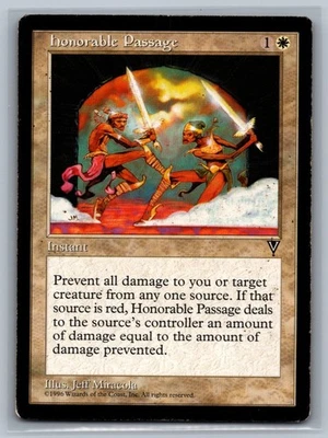Magic The Gathering Visions Honorable Passage MTG TCG CCG - Image 1 of 2
