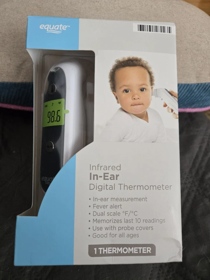 NUEVO Termómetro Intrauditivo Infrarrojo Equate NUEVO EN CAJA ENVÍO GRATUITO Foto 1 de 1