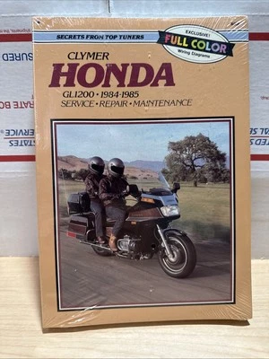 CLYMER M338 Honda GL1200 1984-1985 Moto Manual NUEVO SELLADO Foto 1 de 4