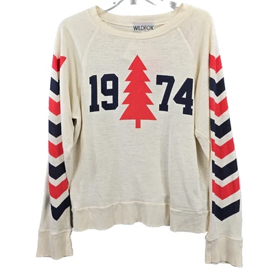 Wildfox Woman Sweater 1974 on front Size Medium - Image 1 of 4