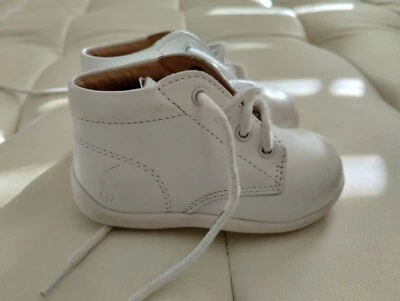 Zapatos botines de cuero para bebé talla 4,5 POLO RALPH LAUREN Foto 1 de 4