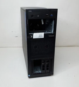 Lenovo ThinkSystem ST250 Xeon E-2136 3.30GHz 8GB RAM No HDDs MegaRAID 530-8i - Picture 1 of 12
