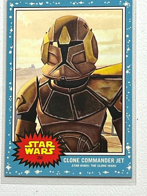 2022 TOPPS STAR WARS LIVING SET #350 CLONE COMMANDER JET Star Wars:The Clone War - Image 1 of 2
