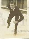 1923 Photo Presse William Steinmetz sélectionné pour assister aux Jeux Olympiques de Chamonix