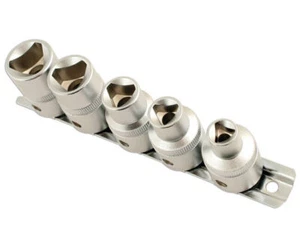 Jeu 5 Douilles triangle pompes / injecteurs BOSCH 3 Pans Vis Sécurité VAG A-P5TS - Picture 1 of 3