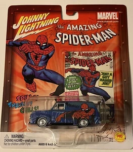 Johnny Lightning Marvel The Amazing Spider-Man 1953 Ford Panel Van NEW/VHTF - Picture 1 of 2