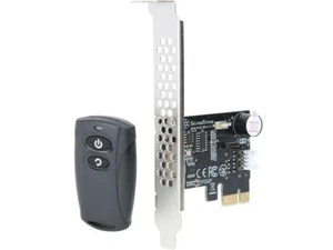 Silverstone SST-ES02-PCIE 2.4Ghz Wireless Computer Power and Reset Remote Switch - Afbeelding 1 van 7