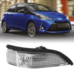 Right Wing Mirror Indicator Light Lamp Turn Signal Lens For Toyota Yaris 11-19 - Picture 1 of 11