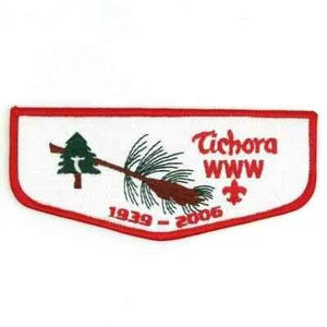 2006 Tichora Lodge 146 Flap Four Lakes Council Patch Boy Scouts BSA OA WI - Picture 1 of 1
