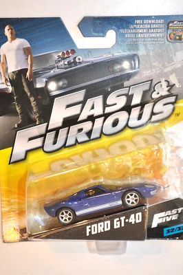 The Fast and Furious Fast Five-Ford GT-40-Exquisite Detail/Quality-32/32-BNIP - Image 1 of 4