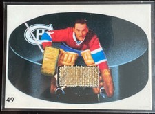 2001-02 Parkhurst Vintage Memorabilia Game STICK #PV-8 Jacques Plante CANADIANS