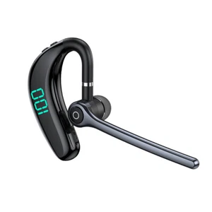 Wireless Bluetooth5.3 Headphone Noise Reduction Headset Ear Hook Business Earbud - Picture 1 of 12