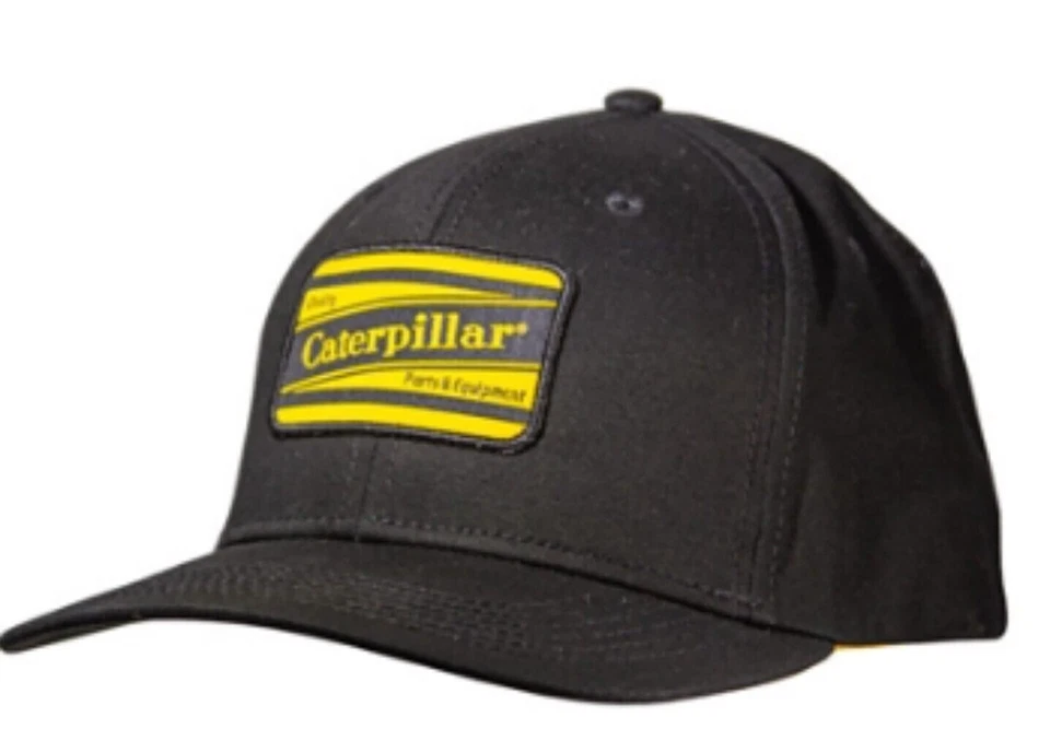 Caterpillar CAT Equipment Black & Yellow Quality Parts Snapback Twill Cap/Hat - Image 1 of 1