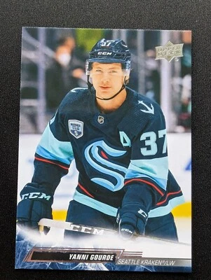 2022-23 Upper Deck Hockey YANNI GOURDE #402 Kraken - Image 1 of 2