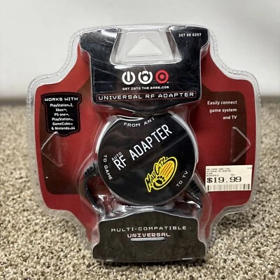 Mad Catz RF Adapter For Xbox GameCube Nintendo 64 PS2 PlayStation PS One . - Image 1 of 2