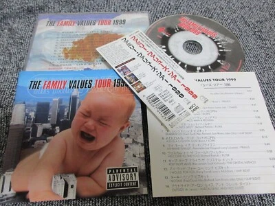 KORN, LIMP BIZKIT , STAIND/ family values tour 1999  / JAPAN LTD CD OBI - Image 1 of 4