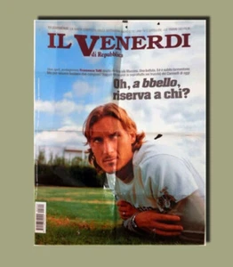 Francesco Totti 2004 - As ROM Poster " Schrei " Zeitungskiosk - Lesen Fein - K2 - Picture 1 of 2