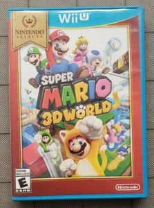 Super Mario 3D World Game & Manual Nintendo Wii U - VERY GOOD CONDITION DISC - Picture 1 of 4