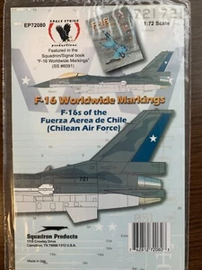 1/72 Eagle Strike F-16 WORLDWIDE MARKINGS: Fuerza Aerea de Chile Decals OOP - Bild 1 von 1