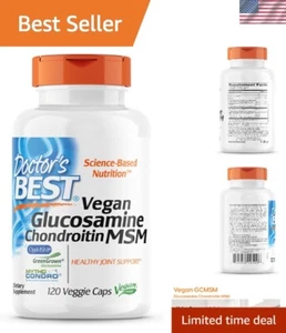 Eco-Friendly Vegan Glucosamine Chondroitin with MSM for Joint Flexibility - Picture 1 of 8