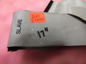 "Cable de CD de cinta de doble dispositivo unidad eMachines T2682 IDE 40 pines, 2 conectores 17" - Imagen 1 de 3