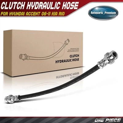 Clutch Hydraulic Hose Line for Hyundai Accent 2006-2011 L4 1.6L Kia Rio 05-11 - Image 1 of 4