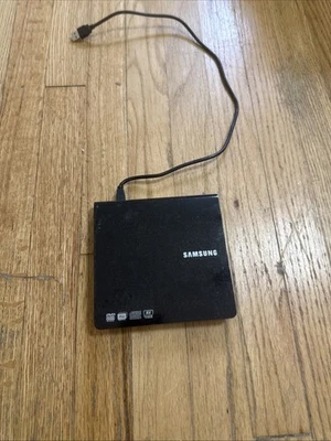 Grabadora de DVD portátil delgada externa Samsung SE-208DB TSBS cable USB SE-208 Foto 1 de 2