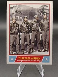 Topps Heritage Tuskegee Airmen Notable Americans Insert NS-71 2025 - Imagen 1 de 2