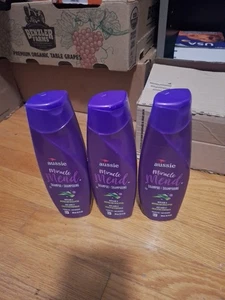 Champú Aussie Miracle Mend aloe y eucalipto australiano 12,1 fl oz 3 botellas - Imagen 1 de 1