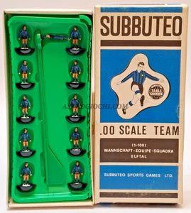 SUBBUTEO LW COLOR BOX SPECIAL EDITION TEAM INTER VINTAGE '80 SCALE 00 - Picture 1 of 8