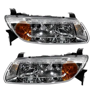PAIR HEADLIGHTS FOR SATURN LS2 LS1 LS BASE SEDAN 2000 BY GM2503200 GM2502200 - Picture 1 of 2