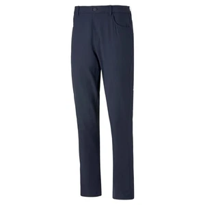Puma Dealer 5 Pocket Deep Navy Pants Men Choose Size - Picture 1 of 50